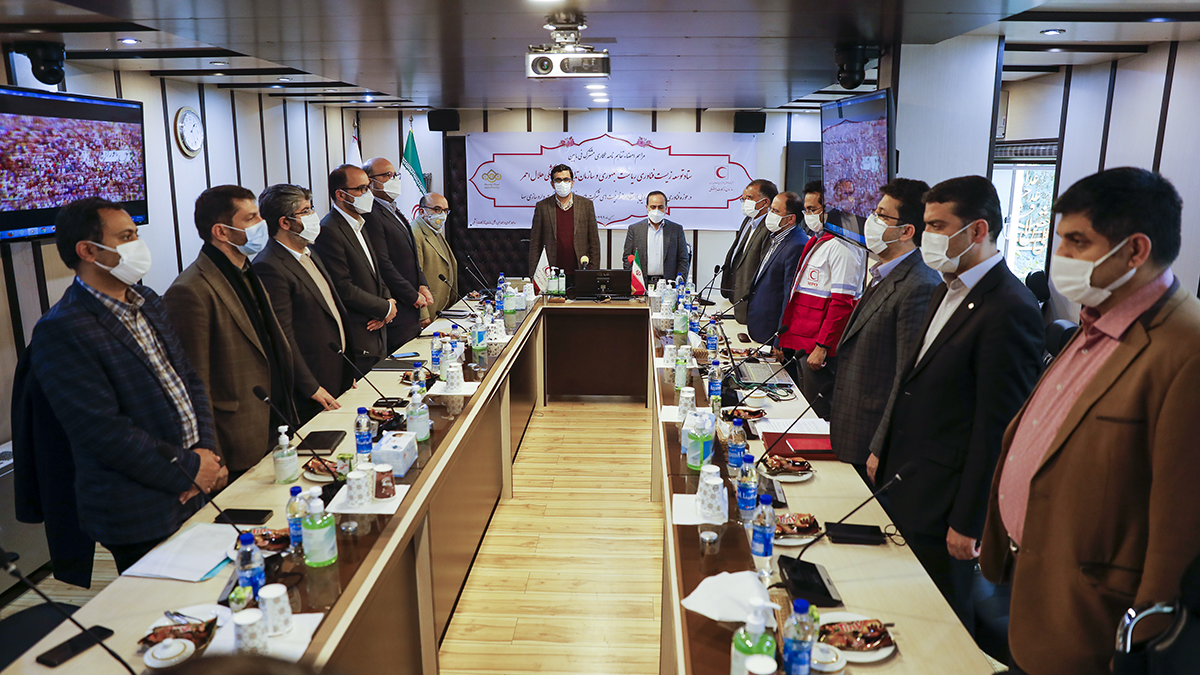 امضای تفاهم‌نامه همکاری میان ستاد توسعه زیست فناوری ریاست جمهوری و سازمان تدارکات پزشکی هلال‌احمر در حوزه فناوری های دانش بنیان جهش تولید محقق شده است